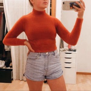 Burnt orange Forver 21 Sweater